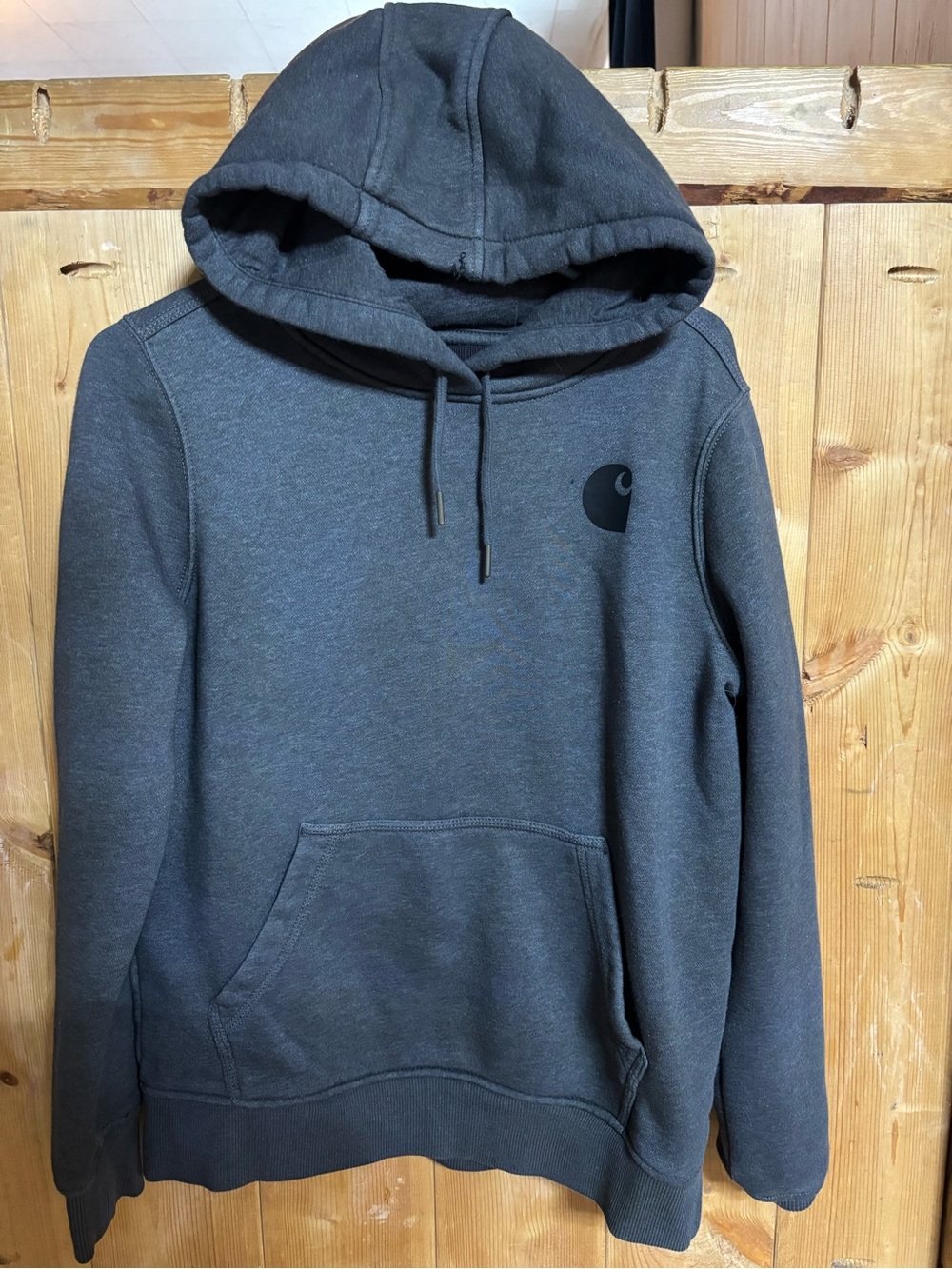 Carhartt Charcoal Hooded Pullover Sweatshirt
